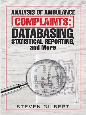 cover image of Analysis of Ambulance Complaints